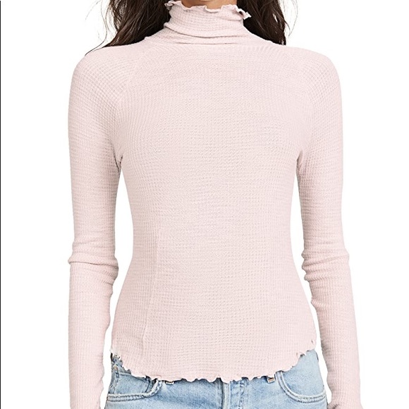 Free People Tops - NWT Free People Make it Easy Thermal Long Sleeve Tee Large